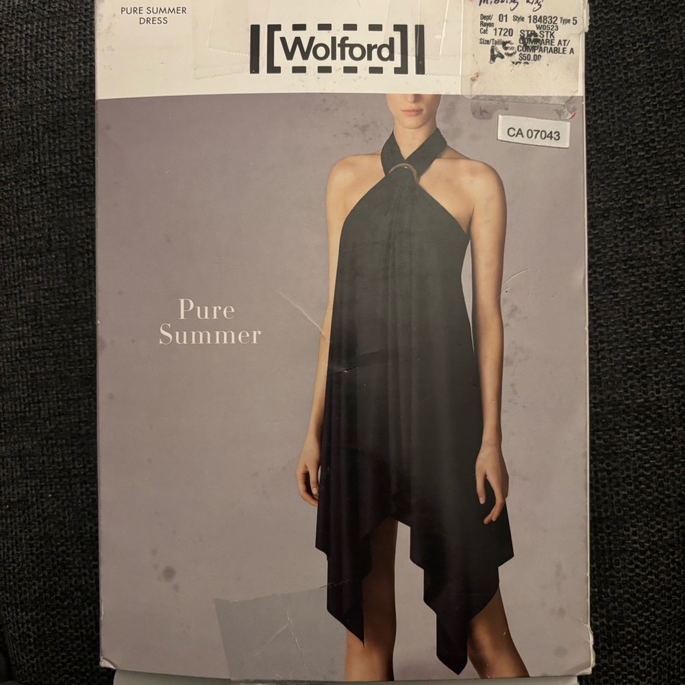 Wolford Pure Summer Black Dress